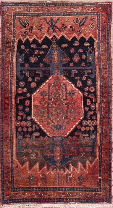 Mood Multicolor Hand Knotted 36 X 65  Area Rug 155-76206 Image 0