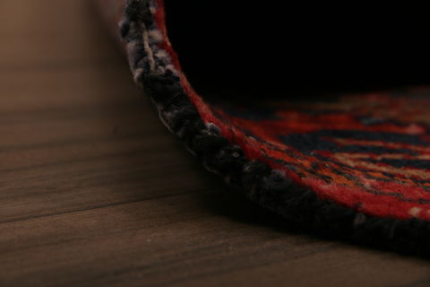 Mood Multicolor Hand Knotted 43 X 73  Area Rug 155-76208 Image 6