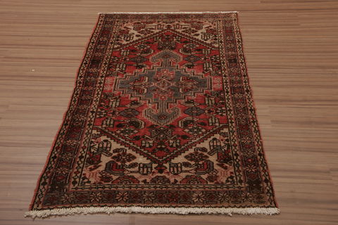 Mood Multicolor Hand Knotted 31 X 63  Area Rug 155-76209 Image 1