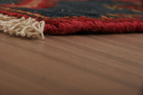 Mussel Multicolor Hand Knotted 46 X 75 Area Rug 155-76216 Image 6