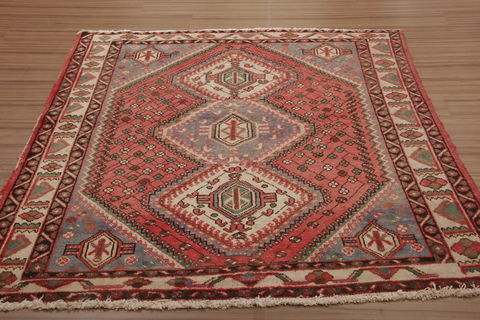 Mussel Multicolor Hand Knotted 53 X 66 Area Rug 155-76223 Image 7