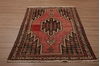 Mazlaghan Multicolor Hand Knotted 42 X 62  Area Rug 155-76225 Thumb 1