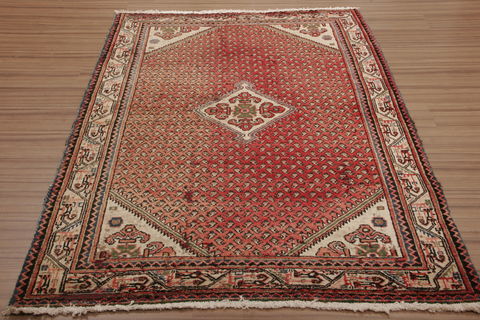 Mussel Multicolor Hand Knotted 45 X 67 Area Rug 155-76234 Image 9