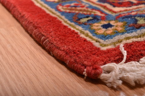 Isfahan Red Hand Knotted 911 X 153 Area Rug 100-76246 Image 10