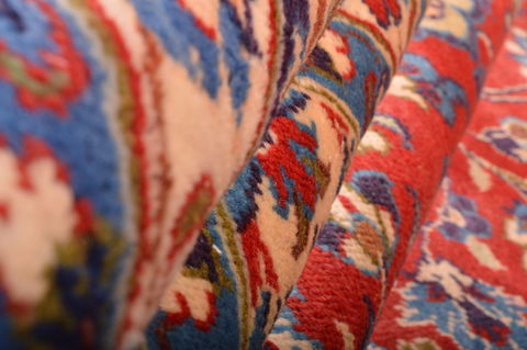 Isfahan Red Hand Knotted 911 X 153 Area Rug 100-76246 Image 11