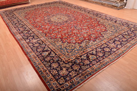 Isfahan Red Hand Knotted 911 X 153 Area Rug 100-76246 Image 3