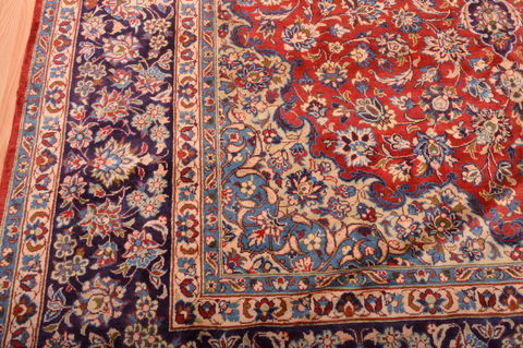Isfahan Red Hand Knotted 911 X 153 Area Rug 100-76246 Image 8