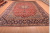 Isfahan Red Hand Knotted 911 X 153  Area Rug 100-76246 Thumb 1