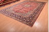 Isfahan Red Hand Knotted 911 X 153  Area Rug 100-76246 Thumb 2