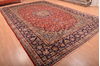 Isfahan Red Hand Knotted 911 X 153  Area Rug 100-76246 Thumb 3