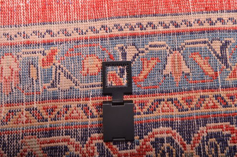 Mahal Red Hand Knotted 112 X 145 Area Rug 100-76248 Image 9