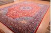 Mahal Red Hand Knotted 112 X 145 Area Rug 100-76248 Thumb 15