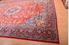 Mahal Red Hand Knotted 112 X 145 Area Rug 100-76248 Thumb 18
