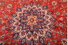 Mahal Red Hand Knotted 112 X 145 Area Rug 100-76248 Thumb 2