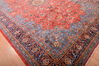 Sarouk Blue Hand Knotted 98 X 140  Area Rug 100-76250 Thumb 16