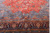 Sarouk Blue Hand Knotted 98 X 140  Area Rug 100-76250 Thumb 17