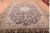 Kashan Blue Hand Knotted 103 X 146  Area Rug 100-76251 Thumb 12