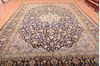 Kashan Blue Hand Knotted 103 X 146 Area Rug 100-76251 Thumb 12