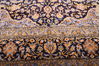 Kashan Blue Hand Knotted 103 X 146 Area Rug 100-76251 Thumb 16