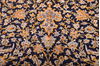 Kashan Blue Hand Knotted 103 X 146  Area Rug 100-76251 Thumb 20