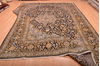 Kashan Blue Hand Knotted 103 X 146  Area Rug 100-76251 Thumb 6