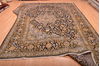 Kashan Blue Hand Knotted 103 X 146 Area Rug 100-76251 Thumb 6