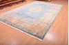 Kashan Blue Hand Knotted 96 X 148  Area Rug 100-76252 Thumb 12