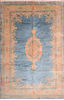 Kashan Blue Hand Knotted 96 X 148  Area Rug 100-76252 Thumb 0