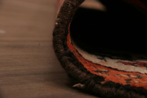 Shiraz Multicolor Hand Knotted 46 X 80  Area Rug 155-76254 Image 7