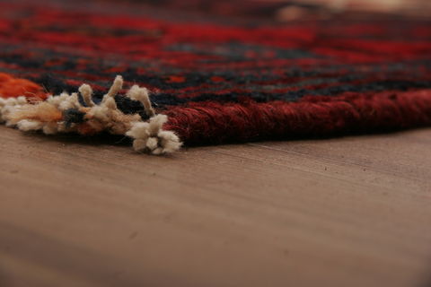 Kurdi Multicolor Runner Hand Knotted 42 X 92 Area Rug 155-76276 Image 3