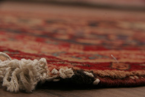 Meshkin Multicolor Runner Hand Knotted 46 X 96 Area Rug 155-76282 Image 2