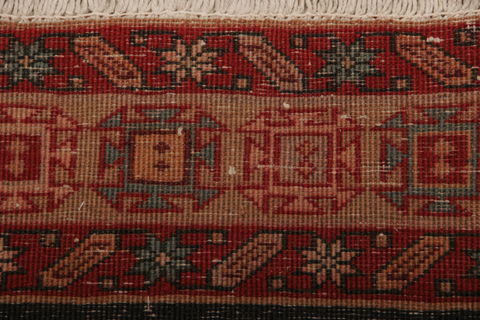Meshkin Multicolor Runner Hand Knotted 46 X 96 Area Rug 155-76282 Image 3