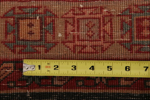 Meshkin Multicolor Runner Hand Knotted 46 X 96 Area Rug 155-76282 Image 4