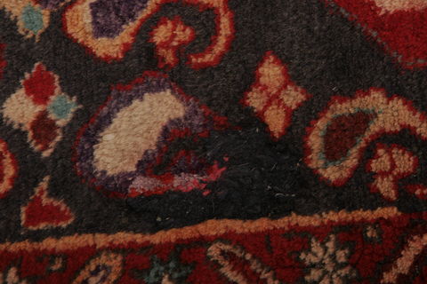 Meshkin Multicolor Runner Hand Knotted 46 X 96 Area Rug 155-76282 Image 6