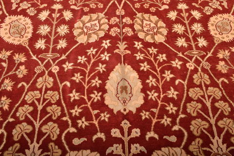 Jaipur Red Hand Knotted 103 X 149 Area Rug 100-76283 Image 11