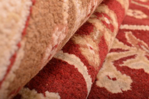 Jaipur Red Hand Knotted 103 X 149 Area Rug 100-76283 Image 14