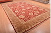 Jaipur Red Hand Knotted 103 X 149  Area Rug 100-76283 Thumb 3