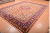 Tabriz Orange Hand Knotted 100 X 129 Area Rug 100-76286 Thumb 13