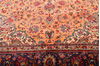 Tabriz Orange Hand Knotted 100 X 129 Area Rug 100-76286 Thumb 15