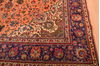 Tabriz Orange Hand Knotted 100 X 129 Area Rug 100-76286 Thumb 17