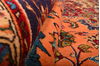 Tabriz Orange Hand Knotted 100 X 129 Area Rug 100-76286 Thumb 6