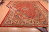 Mahal Red Hand Knotted 106 X 141  Area Rug 100-76288 Thumb 12