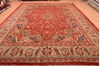 Mahal Red Hand Knotted 106 X 141  Area Rug 100-76288 Thumb 1
