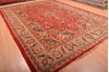 Mahal Red Hand Knotted 106 X 141  Area Rug 100-76288 Thumb 3