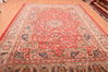 Mahal Red Hand Knotted 106 X 141  Area Rug 100-76288 Thumb 4
