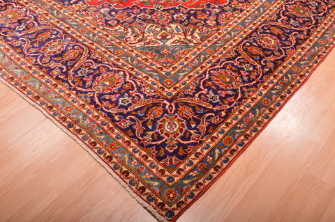 Ardakan Red Hand Knotted 910 X 144 Area Rug 100-76291 Image 11