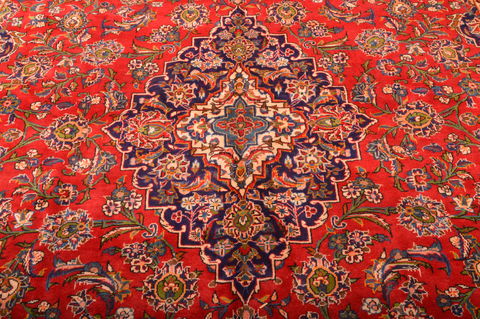Ardakan Red Hand Knotted 910 X 144 Area Rug 100-76291 Image 12