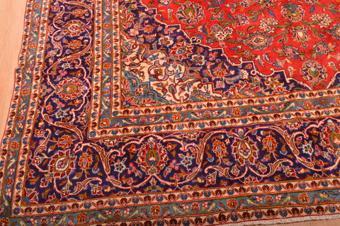 Ardakan Red Hand Knotted 910 X 144 Area Rug 100-76291 Image 13