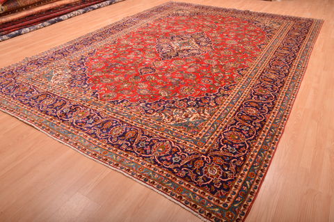 Ardakan Red Hand Knotted 910 X 144 Area Rug 100-76291 Image 2