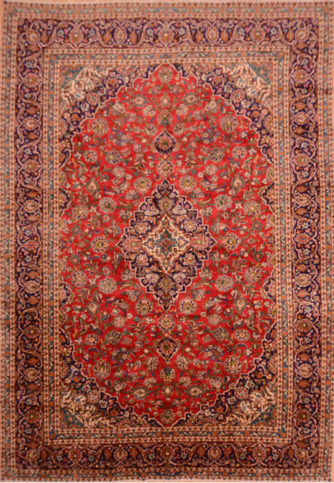 Ardakan Red Hand Knotted 910 X 144 Area Rug 100-76291 Image 0